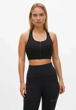 Röhnisch Front Zip Sportsbra Black* Träning|Sport-Bh:Ar