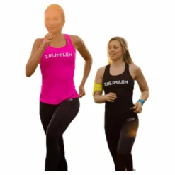 Tjejmilen Functional Tank Top Black* Löpning|Linnen