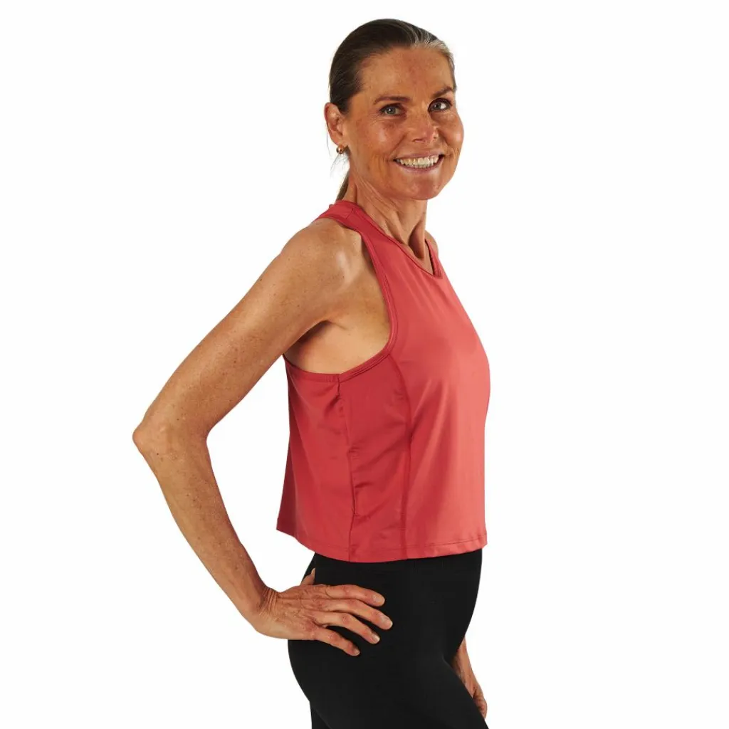 BLACC Funky Tank Top Red* Träning|Linnen