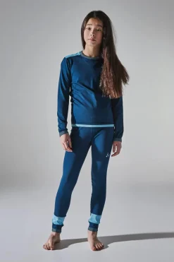 Craft Fuseknit Comfort Rn Ls Beat/area*Barn Alpint|Underställ