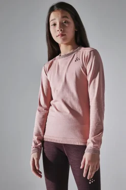 Craft Fuseknit Comfort Rn Ls Hint/peak*Barn Alpint|Underställ