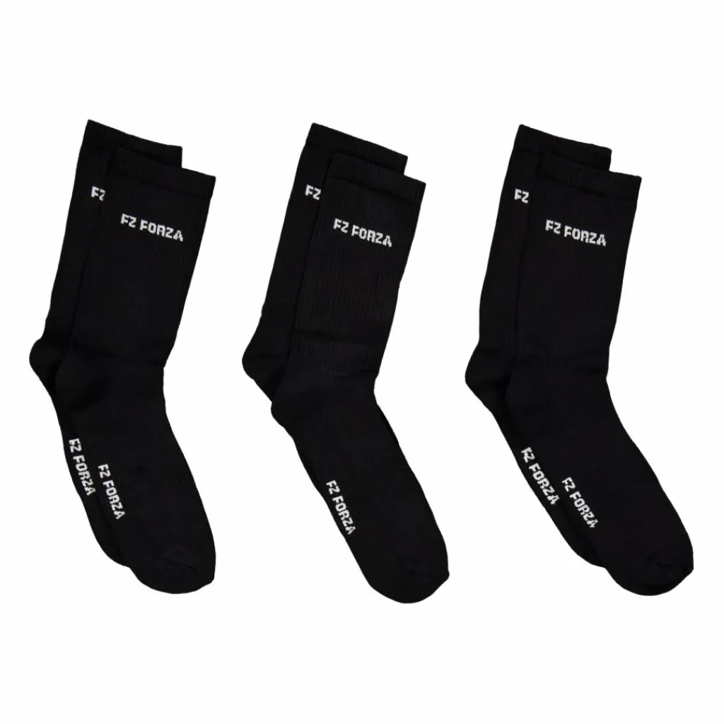 FZ FORZA Fz Sock Classic 3 Pack Black* Racketsporter|Strumpor