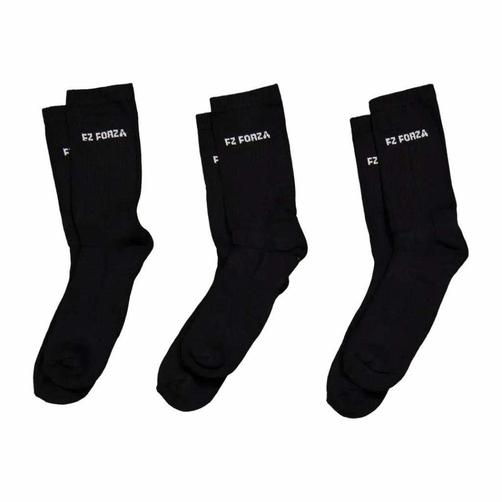 FZ FORZA Fz Sock Classic 3 Pack Black* Racketsporter|Strumpor