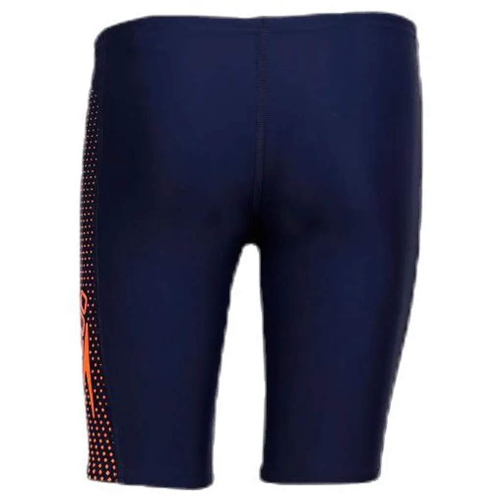 Speedo Gala Logo Panel Jammer Blue/Orange*Barn Simning|Badkläder