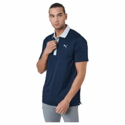 Puma Golf Gamer Polo Navy Blazer-high Rise* Golf|T-Shirts