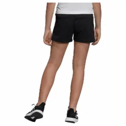 adidas Girls 3 Stripe Shorts White/Black*Barn Träning|Shorts