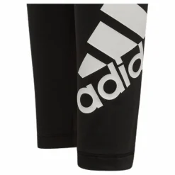 adidas Girls Big Logo Long White/Black*Barn Tights|Träning