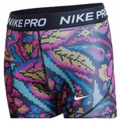 Nike Girls Boy Short Print Femme Black*Barn Träning|Shorts