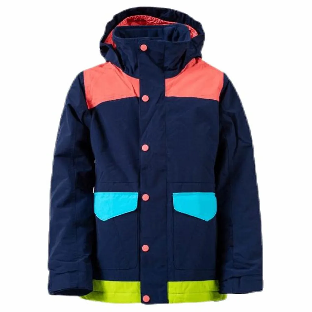 Burton Girls Echo Jackets Blue/Orange*Barn Alpint|Jackor
