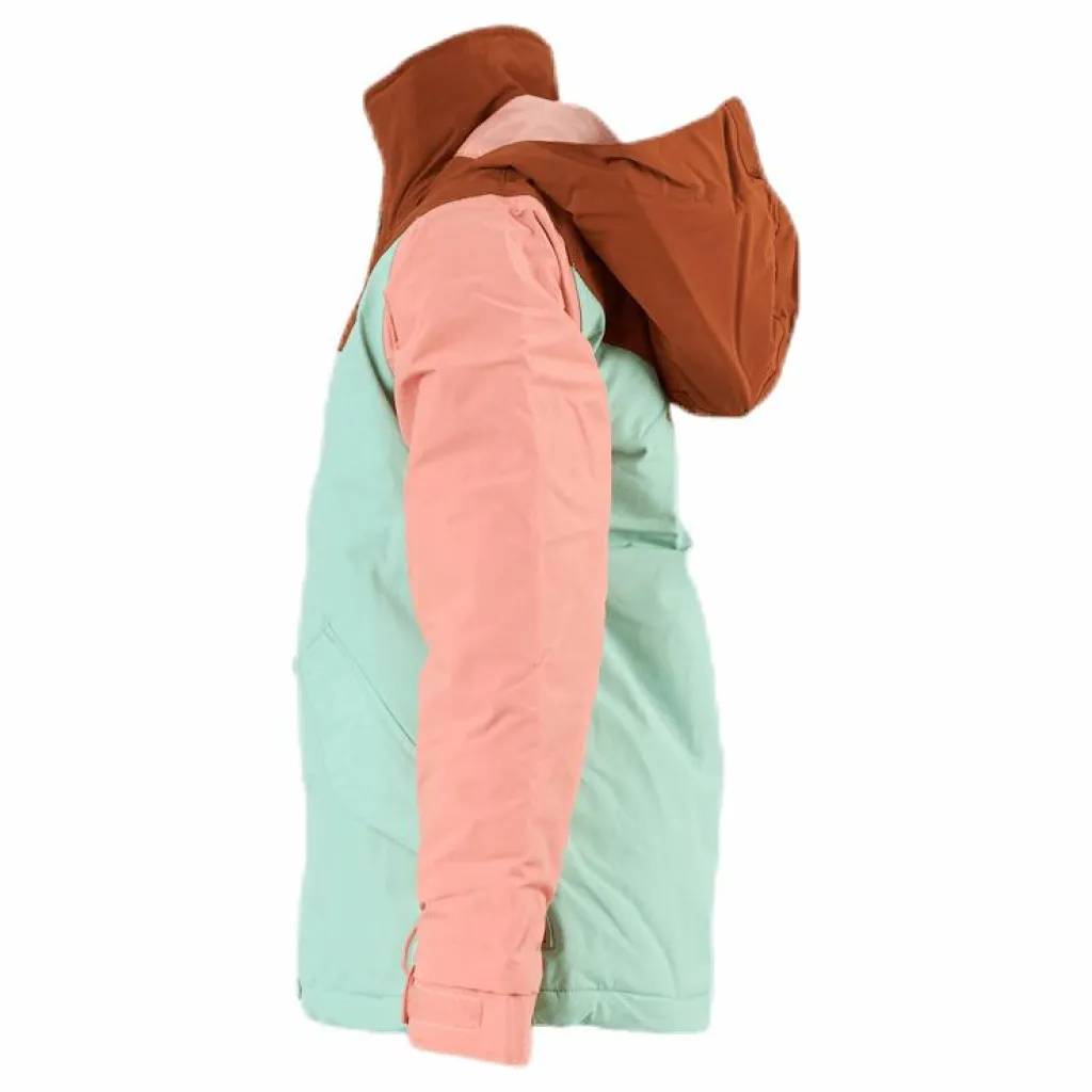 Burton Girls Elodie Jacket Blue/Pink/Brown*Barn Alpint|Jackor