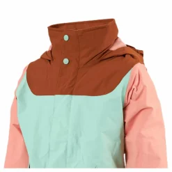 Burton Girls Elodie Jacket Blue/Pink/Brown*Barn Alpint|Jackor