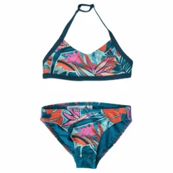 adidas Girls Flower Bikini Active Teal / Wild Teal*Barn Simning|Badkläder