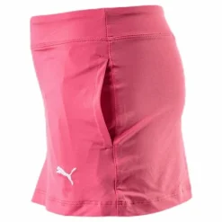 Puma Golf Girls Solid Knit Skirt Pink*Barn Golf|Kjolar Och Klänningar