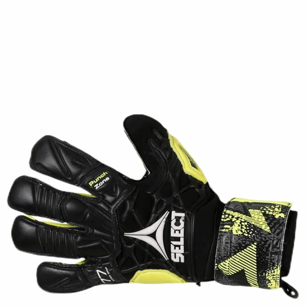 Select GK Gloves 77 Super Grip Hyla Cut Black/Yellow* Fotboll|Mössor Och Handskar