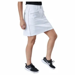 Daily Sports Glam Skort 45 Cm White* Golf|Kjolar Och Klänningar