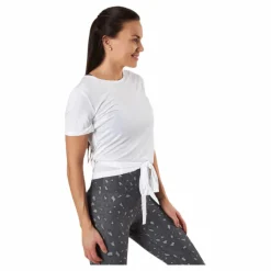 BLACC Glow Tie T-shirt White* Yoga|T-Shirts