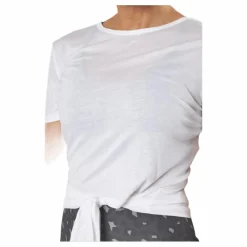 BLACC Glow Tie T-shirt White* Yoga|T-Shirts