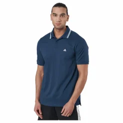 adidas golf Go-to Primegreen Pique Polo Navy / White* Golf|T-Shirts