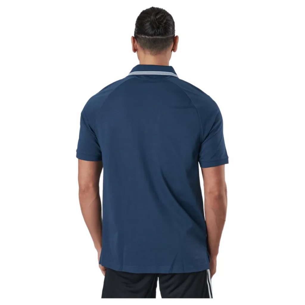 adidas golf Go-to Primegreen Pique Polo Navy / White* Golf|T-Shirts