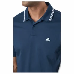 adidas golf Go-to Primegreen Pique Polo Navy / White* Golf|T-Shirts