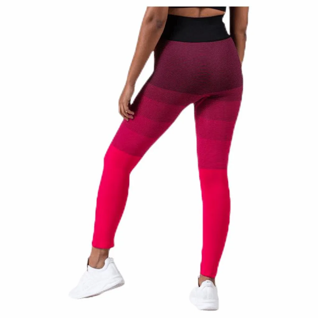 BLACC Gradient Seamless Tights Pink* Tights|Träning