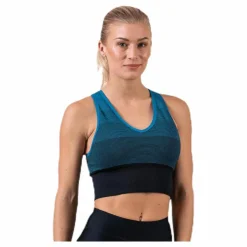 BLACC Gradient Seamless Top Blue* Yoga|Sport-Bh:Ar
