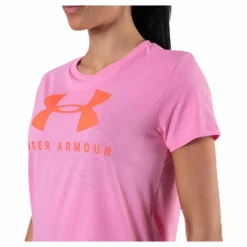 Under Armour Graphic Sportstyle Classic Crew Pink* T-Shirts|Träning