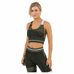 BLACC Halley Seamless Bra Green* Löpning|Träning