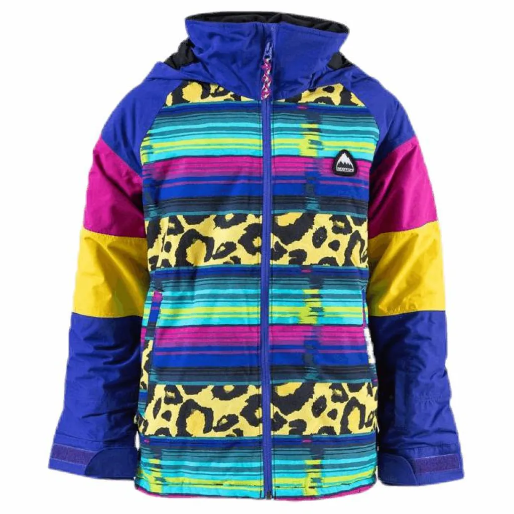 Burton Hart Dryride Youth Purple/Patterned*Barn Alpint|Jackor