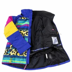 Burton Hart Dryride Youth Purple/Patterned*Barn Alpint|Jackor