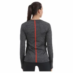 Nike Heather Hypercool Top LS Black* Tröjor|Träning