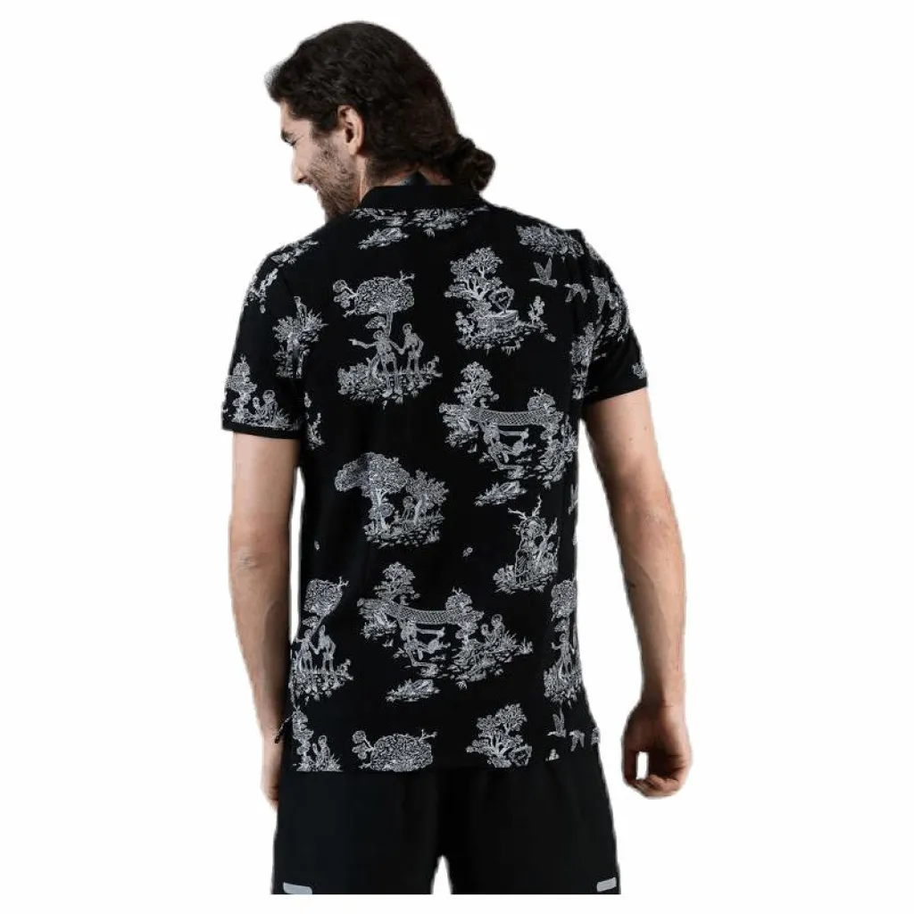 Nike Heritage Polo Toile White/Black* Racketsporter