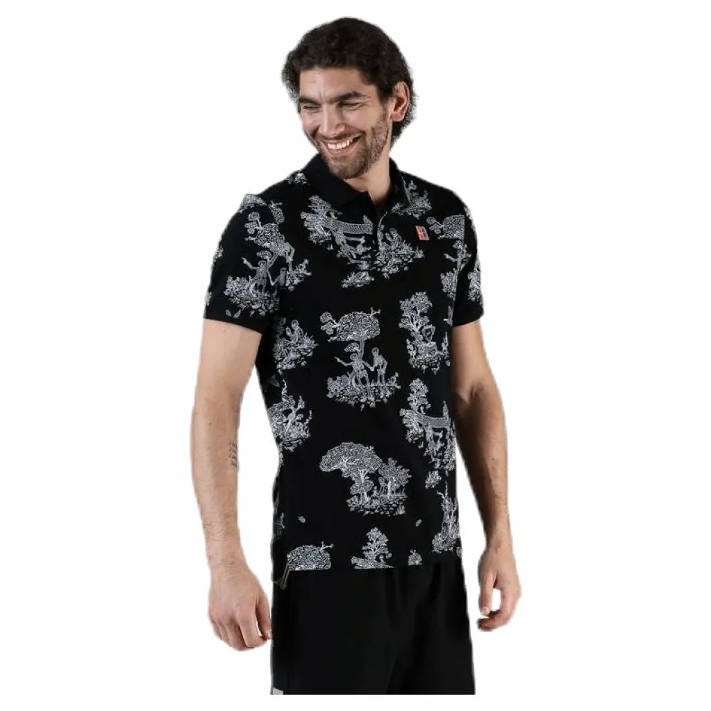 Nike Heritage Polo Toile White/Black* Racketsporter