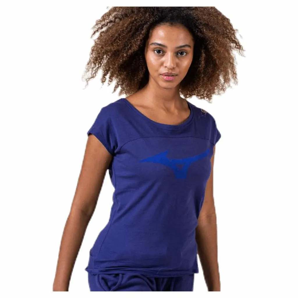 Mizuno Heritage Tee Purple* T-Shirts|Löpning