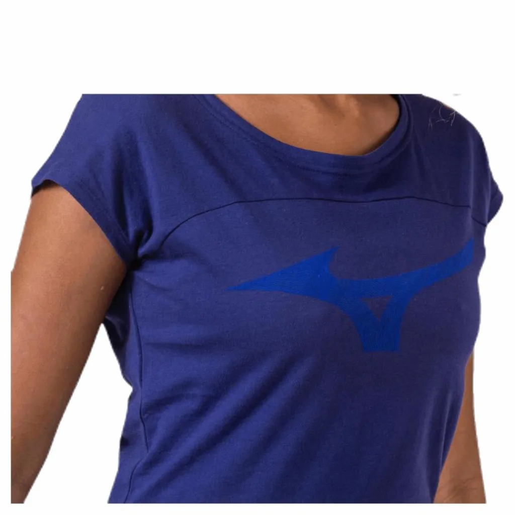 Mizuno Heritage Tee Purple* T-Shirts|Löpning