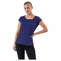 Mizuno Heritage Tee Purple* T-Shirts|Löpning