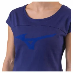 Mizuno Heritage Tee Purple* T-Shirts|Löpning