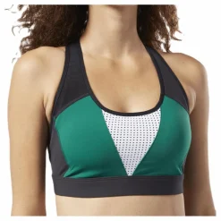 Reebok Hero Racer Padded Bra Green/Black* Träning|Sport-Bh:Ar