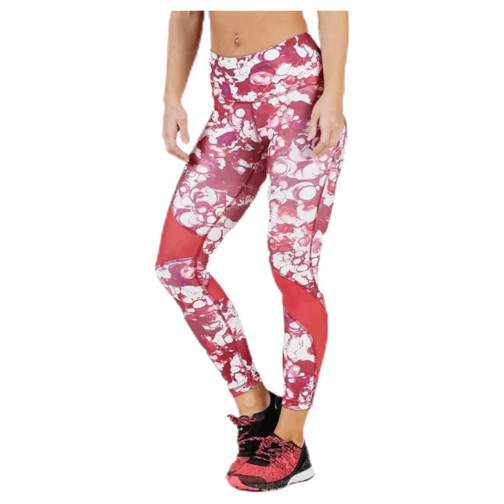 Under Armour HG Armour Ankle Crop Print Pink* Tights|Träning