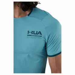 Under Armour HG IsoChill Perforated SS Turquoise* T-Shirts|Träning