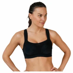 Stay in place High Support Sports Bra D Black* Sport-Bh:Ar|Löpning