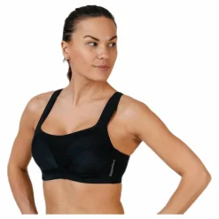 Stay in place High Support Sports Bra D Black* Sport-Bh:Ar|Löpning