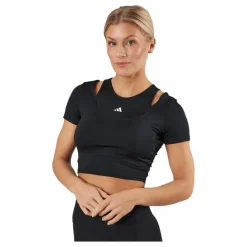 adidas HIIT AEROREADY Crop Training T-Shirt Black* Linnen|Träning