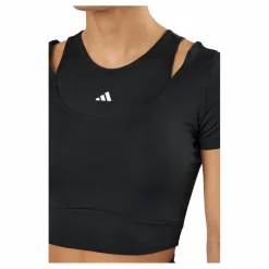 adidas HIIT AEROREADY Crop Training T-Shirt Black* Linnen|Träning