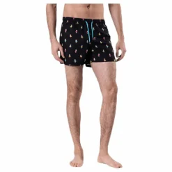 Happy Socks Hula Swim Shorts Black* Simning|Badkläder