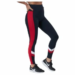 Tommy Hilfiger Sport Hw Chevron Legging Blue* Tights|Träning