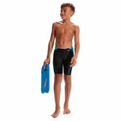 Speedo Hyper Boom Splice Jammer Black/blue*Barn Simning|Badkläder