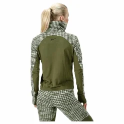 Nike Hyperwarm Top Brushed Green* Tröjor|Träning