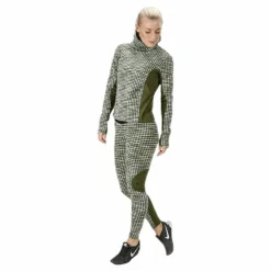 Nike Hyperwarm Top Brushed Green* Tröjor|Träning