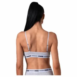 Puma Iconic Casual Bralette Grey* Träning|Sport-Bh:Ar